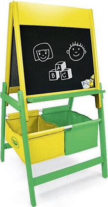 Tableau bois double face - Géant Casino à Saint-Germain-en-Laye Tableau bois double face en promo chez Géant Casino Saint-Germain-en-Laye à 29,90 €