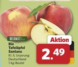 Tafeläpfel Santana im Angebot bei combi in Lemgo Tafeläpfel Santana Angebote von Naturwert Bio bei combi Lemgo für 2,49 €