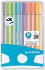 Promo 20 feutres de coloriage pen 68 à 9,09 € dans le catalogue Super U à Pornic
