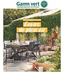 Catalogue Gamm Vert "Envies de plein air", 36 pages, 23/03/2022 - 06/06/2022 Prospectus Gamm Vert "Envies de plein air", 36 pages, 23/03/2022 - 06/06/2022