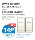 Parfuemerie im V-Markt Prospekt Botanical Resin von David Beckham im aktuellen V-Markt Prospekt für 14,49 €