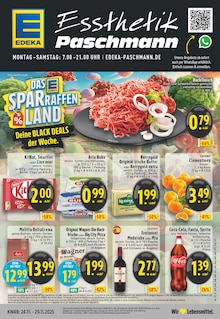 EDEKA Prospekt der Woche "Aktuelle Angebote" Seite 1, 24.11.2025 bis 29.11.2025 für Düsseldorf Aktueller EDEKA Prospekt "Aktuelle Angebote" Seite 1 von 24 Seiten für Düsseldorf