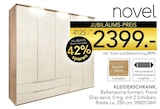 KLEIDERSCHRANK im Angebot bei BRAUN Möbel-Center in Kirchheim KLEIDERSCHRANK Angebote von novel bei BRAUN Möbel-Center Kirchheim für 2.399,00 €