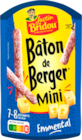 Mini Bâton De Berger Emmental Justin Bridou dans le catalogue Auchan Hypermarché