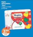 Küchentücher "Herz" von Regina im aktuellen V-Markt Prospekt für 3,99 €