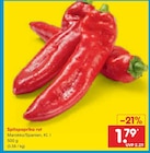 Aktuelle Paprika Angebote bei Netto Marken-Discount in Dresden Aktuelles Spitzpaprika rot Angebot bei Netto Marken-Discount in Dresden ab 1,79 €