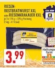 Aktuelle Bratwurst Angebote bei Marktkauf in Osnabrück Aktuelles RIESEN-ROSTBRATWURST XXL Angebot bei Marktkauf in Osnabrück ab 3,99 €