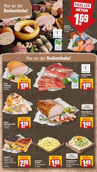 Mettwurst im REWE Prospekt "Dein Markt" mit 35 Seiten (Hamburg)