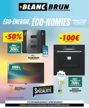 Télévision Angebote im Prospekt "ÉCO-ÉNERGIE, ÉCO-NOMIES" von Blanc Brun auf Seite 1