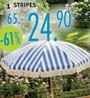Aktuelle Ampelschirm Angebote bei Trends in Essen Aktuelles Sonnenschirm STRIPES Angebot bei Trends in Essen ab 24,90 €