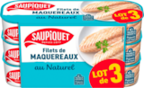 FILETS DE MAQUEREAUX AU NATUREL SAUPIQUET - SAUPIQUET dans le catalogue Auchan Supermarché