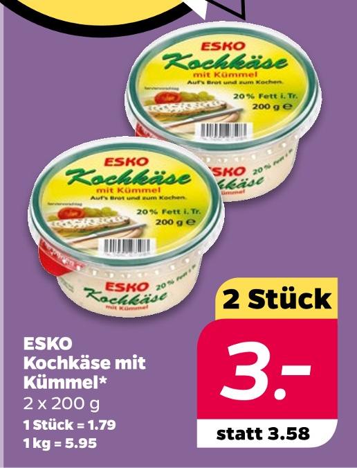 Kochkäse mit Kümmel