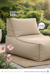 Sitzsack im Kabs Prospekt in Lüneburg Aktueller Kabs Prospekt mit Sitzsack, "WOHNEN UNTER FREIEN HIMMEL", Seite 4