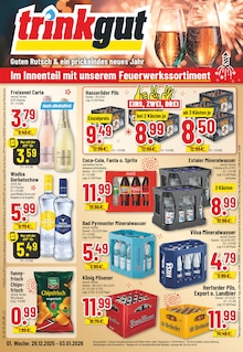 Bier im aktuellen Trinkgut Prospekt (Hameln) Bier im Trinkgut Prospekt "Aktuelle Angebote" mit 18 Seiten (Hameln)