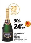 AOP Champagne Demoiselle Brut Prestige - NICOLAS FEUILLATTE - Intermarché à Blanquefort AOP Champagne Demoiselle Brut Prestige - NICOLAS FEUILLATTE en promo chez Intermarché Blanquefort à 22,27 €