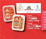 Fixe Steaks „Hot Onion“ im EDEKA Prospekt Fixe Steaks „Hot Onion“ von WIESENHOF im aktuellen EDEKA Prospekt für 1,29 €