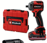 Akku-Schlagschrauber-Set TP-CW 18/350-C BL von Einhell für 199,99 € bei toom Baumarkt im Angebot Akku-Schlagschrauber-Set TP-CW 18/350-C BL von Einhell im aktuellen toom Baumarkt Prospekt