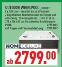 Outdoor Whirlpool 'Sunset' Angebote von Home Deluxe bei Marktkauf Voerde für 2.799,00 €