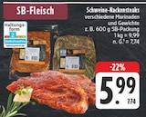 Schweine-Nackensteaks im Angebot bei EDEKA in Altenburg Schweine-Nackensteaks Angebote bei EDEKA Altenburg für 5,99 €