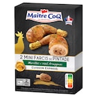 Mini farcis de Pintade Cuisson express - MAÎTRE COQ dans le catalogue Carrefour Market