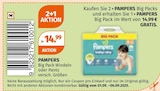 Big Pack Windeln oder Pants Angebote von Pampers bei Müller Kirchheim für 14,99 €
