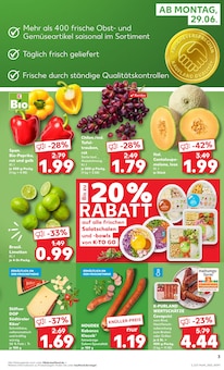 Weintrauben im Kaufland Prospekt "Hier bin ich richtig" mit 75 Seiten (Frankfurt (Main))