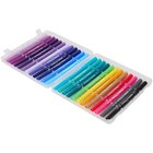 Marqueurs double pointe Craft World - Action en promo chez Action Marqueurs double pointe Craft World - Action dans le catalogue Action