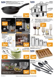 Aktueller Opti-Wohnwelt Prospekt mit Bratpfanne, "Dein trendiges Möbelhaus", Seite 32