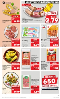 Schweinefleisch im Kaufland Prospekt "Aktuelle Angebote" mit 64 Seiten (Braunschweig)