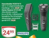 Haarschneider HC3510/15 Angebote von Philips bei GLOBUS Brühl für 24,99 €