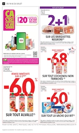 Promos Viande dans le catalogue "-60% DE REMISE IMMÉDIATE SUR LE 2ÈME" de Intermarché Super Viande en promo dans le catalogue Intermarché Super à la page 2
