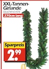 XXL-Tannen-Girlande bei Wreesmann im Lützen Prospekt für 2,99 €