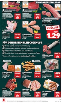 Wiener Würstchen im aktuellen Kaufland Prospekt (Leipzig) Wiener Würstchen im Kaufland Prospekt "Hier bin ich richtig" mit 78 Seiten (Leipzig)
