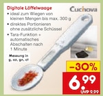Digitale Löffelwaage Angebote von Cuchina bei Netto Marken-Discount Wetzlar für 6,99 €