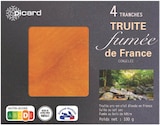 Promo 4 tranches de truite fumée à 5,29 € dans le catalogue Picard à Villeneuve-Loubet
