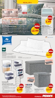 Bettdecke im Penny Prospekt "Wer günstig will, muss Penny." mit 38 Seiten (Cottbus)