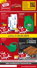 Baumarkt Prospekt von Sonderpreis Baumarkt Sonthofen Sonderpreis Baumarkt Prospekt: "Aktuelle Angebote", 20 Seiten, 25.03.2023 - 31.03.2023