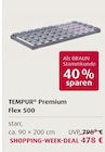 Premium Flex 500 Angebote von TEMPUR bei BRAUN Möbel-Center Sindelfingen für 478,00 €