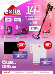 Catalogue Extra à Abbeville, avec 4 pages Prospectus Extra à Abbeville, "Électroménager Image & Son", 4 pages, 08/01/2025 - 08/02/2025