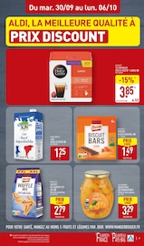 Lait Demi-Écrémé Angebote im Prospekt "NOS ARRIVAGES PAYS GOURMAND" von Aldi auf Seite 9