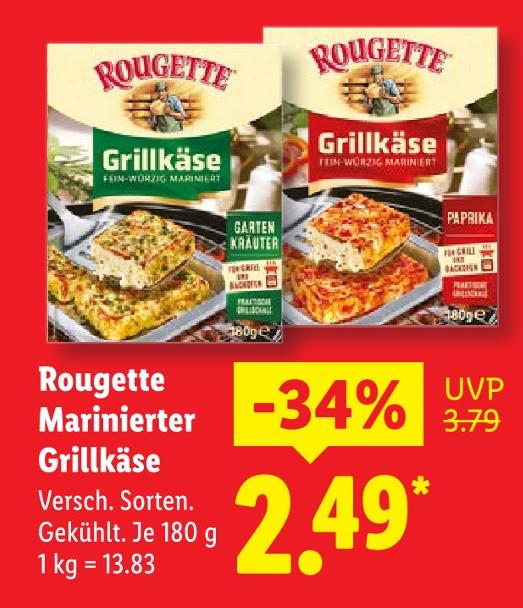 Marinierter Grillkäse Gartenkräuter