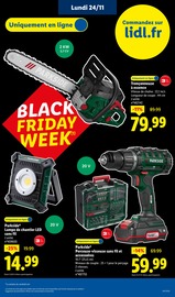 Tronçonneuse Angebote im Prospekt "Jusqu'à 65% de réduction !" von Lidl Tronçonneuse Angebote im Prospekt "Jusqu'à 65% de réduction !" von Lidl auf Seite 89