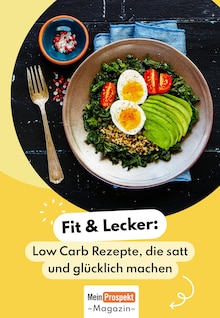Aktueller Rezepte Prospekt (Schwepnitz, 1 Seite zum blÀttern Rezepte Prospekt Low Carb mit 1 Seite