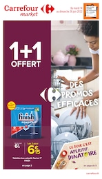 Prospectus Carrefour Market en cours, "Des promos efficaces", 12 pages