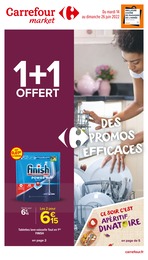 Catalogue Carrefour Market du moment, 14/06/2022 - 26/06/2022 Prospectus Carrefour Market en cours, "Des promos efficaces", 12 pages