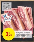 Promo POITRINE DE PORC à 3,49 € dans le catalogue Intermarché à Warmeriville