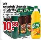 zuckerfreie Limonade Angebote von deit bei Trinkgut Friedberg für 10,99 €