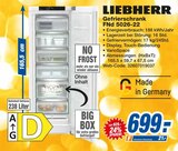 Gefrierschrank Angebote von LIEBHERR bei HEM expert Schorndorf für 699,00 €