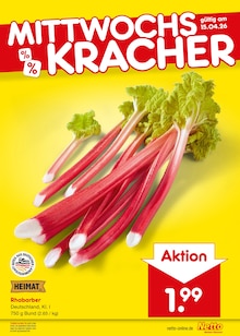 Rhabarber im aktuellen Netto Marken-Discount Prospekt (Hamburg) Rhabarber im Netto Marken-Discount Prospekt "Aktuelle Angebote" mit 69 Seiten (Hamburg)
