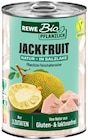 Jackfruit natur von REWE Bio pflanzlich für 1,19 € bei REWE im Angebot Jackfruit natur von REWE Bio pflanzlich im aktuellen REWE Prospekt